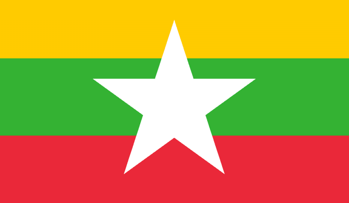 Flag of Myanmar, for article on Burma independence 1948