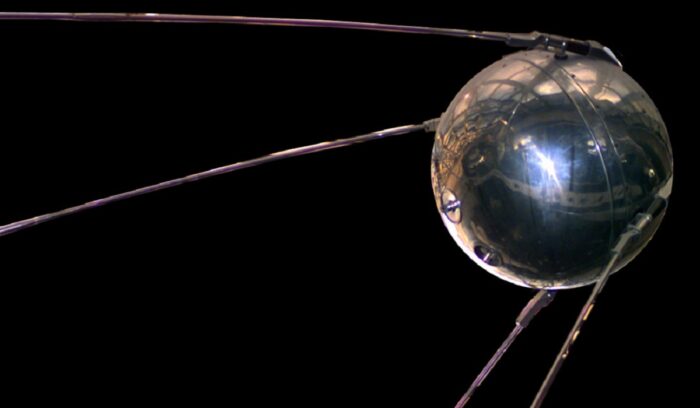 A replica of Sputnik 1, for article on Sputnik 1 satellite