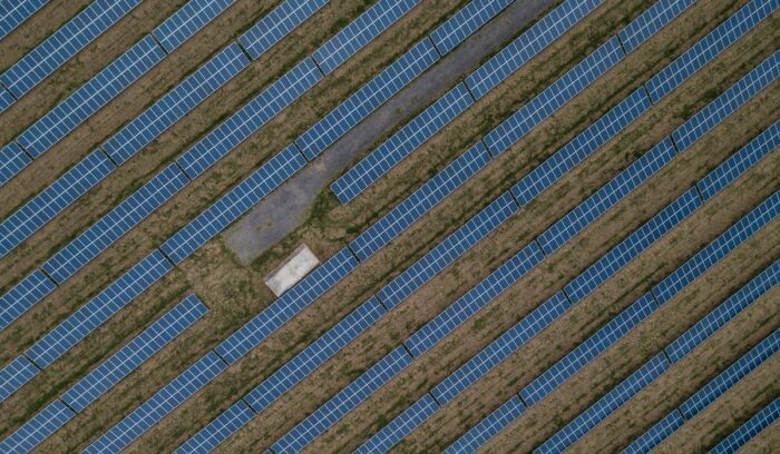 A top view of solar farm|mariana proenca h xG s NFg unsplash