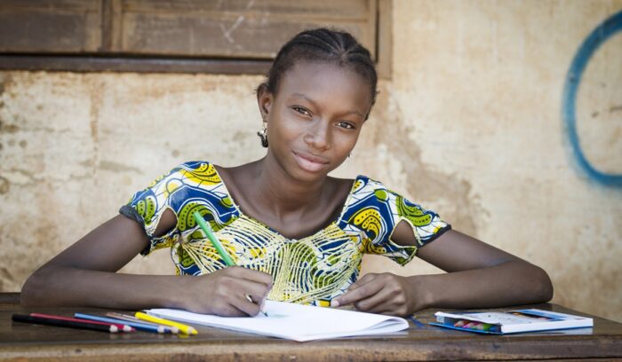 African School Girl, for article on child marriage ban