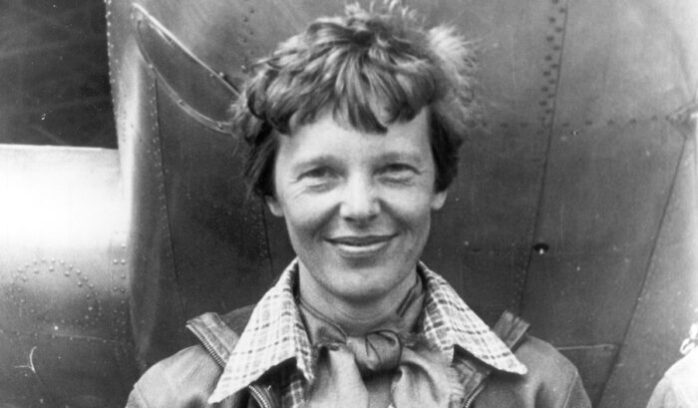 Amelia Earhart, for article on solo transatlantic flight