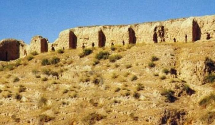 Ancient city walls of Samarkand, for article on samarkand founding