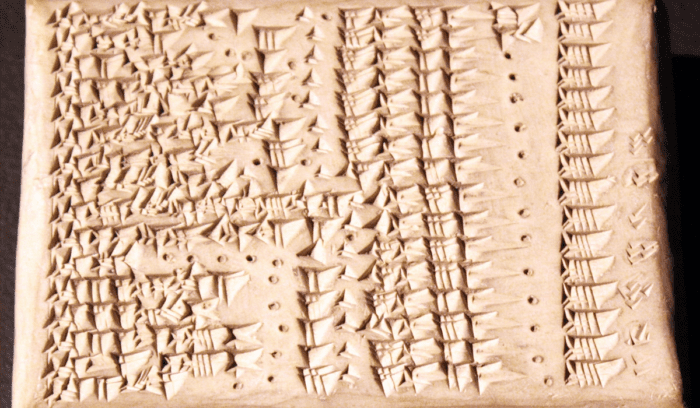Babylonian star catalogue, for article on Babylonian star catalogue