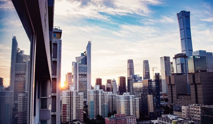 Beijing skyscrapers