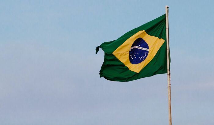 Brazilian flag, for article on Indigenous land claims
