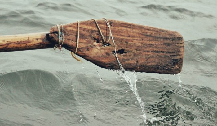 Broken paddle, for article on Hemudu Culture oars