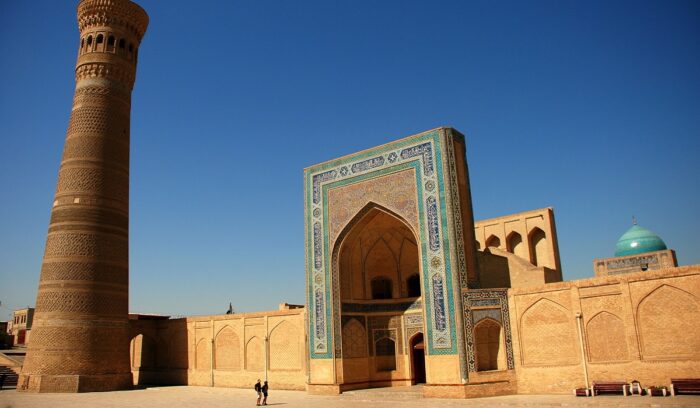 Bukhara monument, for article on Bukhara Silk Road