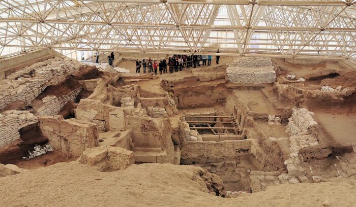 Çatalhöyük ruins, for article on Çatalhöyük Neolithic settlement