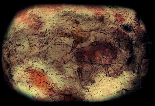 Cave of Altamira painting, for article on Altamira cave paintings