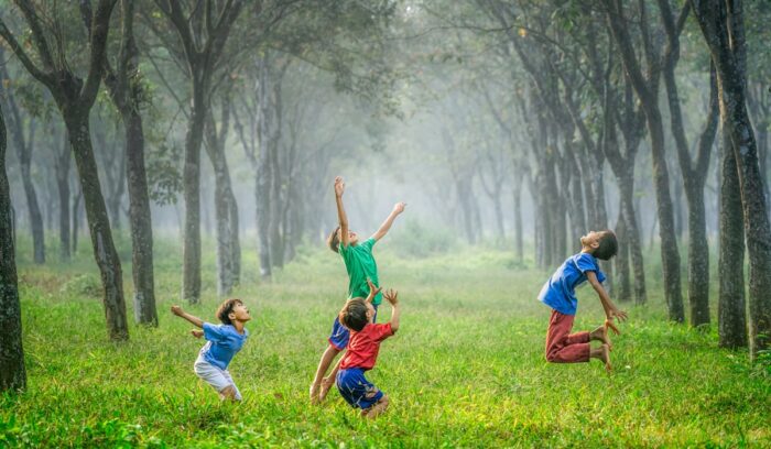 Children playing