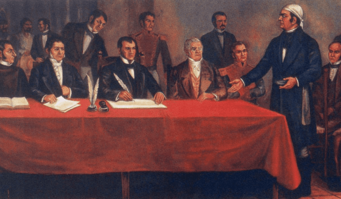 Congress of Chilpancingo painting, for article on Congress of Chilpancingo