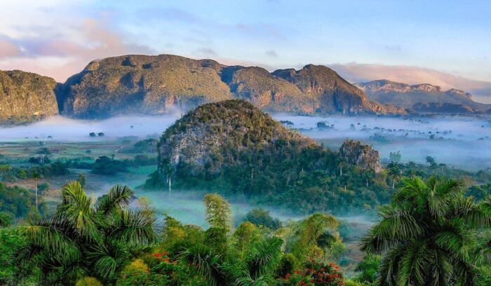 Cuba landscape, for article on Cuba's first settlers