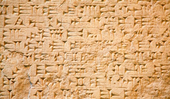 Cuneiform writing, for article on cuneiform writing