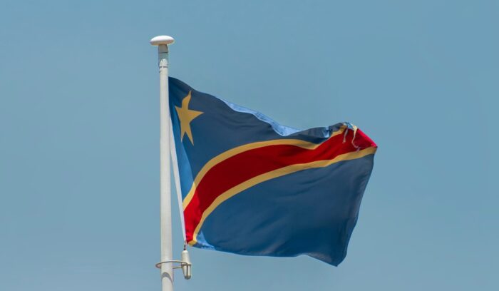 Democratic Republic of the Congo flag|gettyimages x