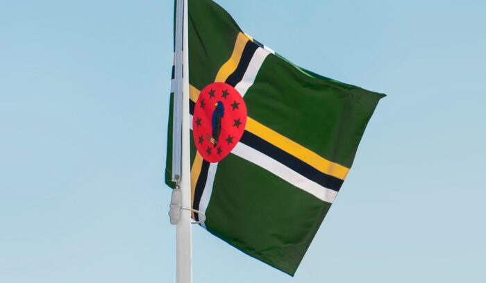 Dominica flag, for article on Dominica same-sex decriminalization