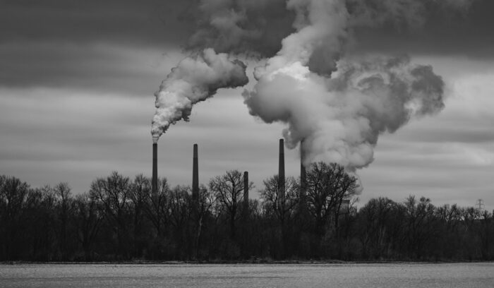 Facility releasing air pollution|google, for article on China sulphur dioxide reduction