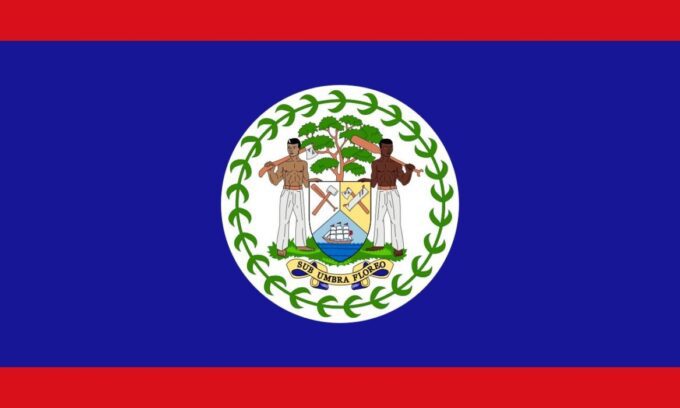 Flag of Belize, for article on Belize independence