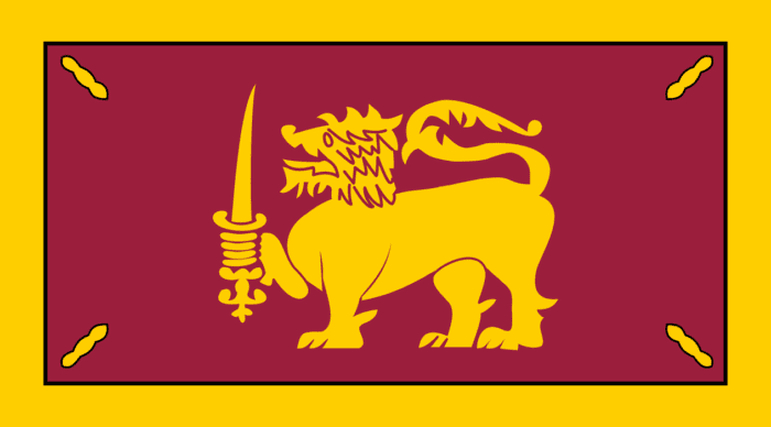 Flag of Ceylon, for article on Ceylon independence