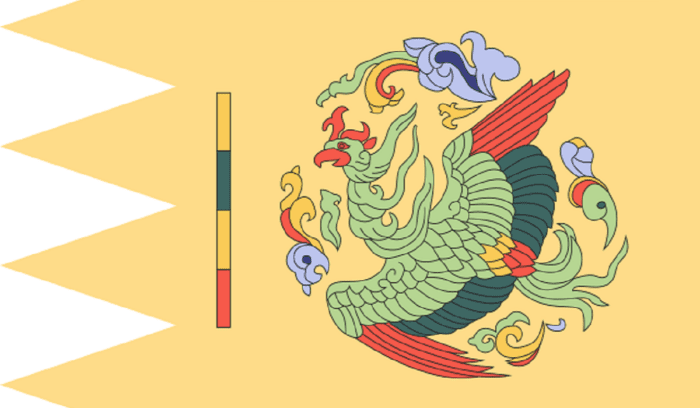 Flag of Goryeo, for article on Goryeo Kingdom unification