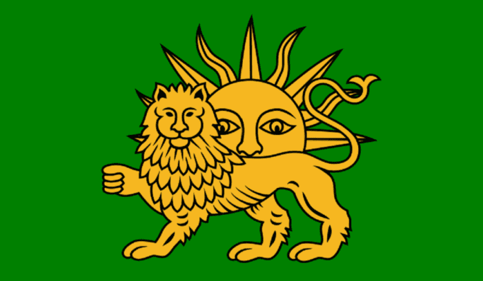 Flag of Safavid Iran, for article on safavid dynasty iran