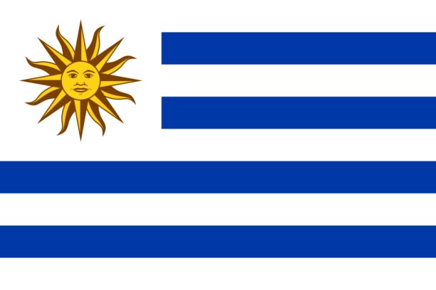 Flag of Uruguay, for article on Uruguay independence treaty