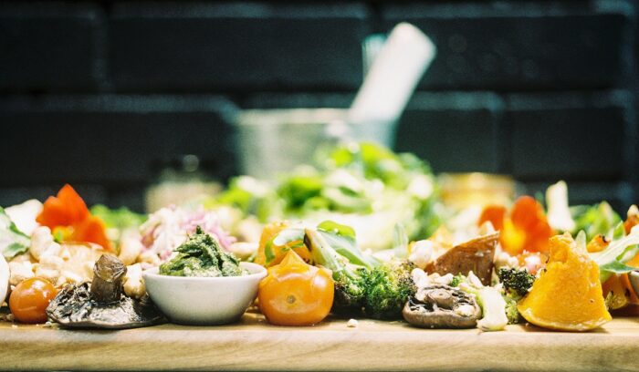 Food scraps, for article on NYC food waste composting