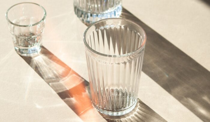 Glass vessels, for article on early glassmaking