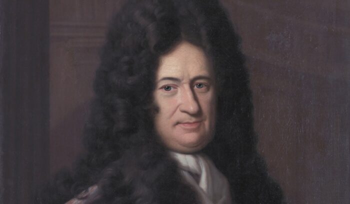 Gottfried Wilhelm Leibniz portrait