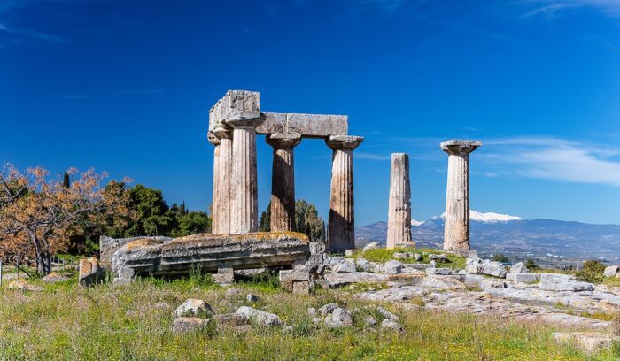 Greek ruins, for article on ancient Greek crane