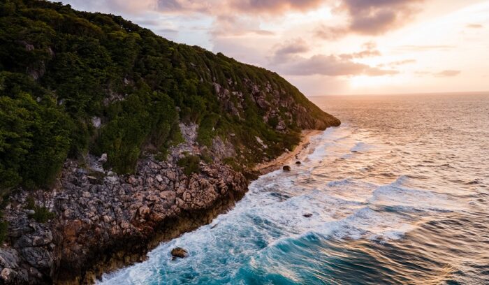 Haiti coastline