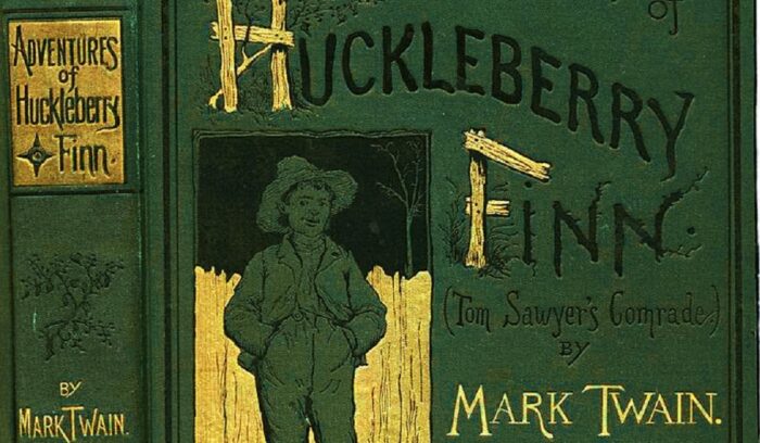 Huckleberry Finn book cover