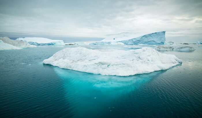 Iceberg, for article on North Pole expedition