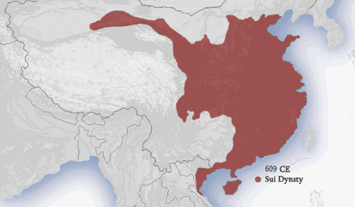 image for article on Sui Dynasty