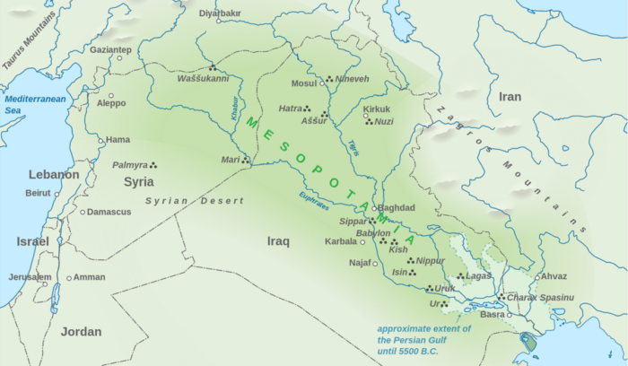 Map of Mesopotamia