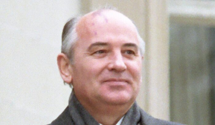 Mikhail Gorbachev, for article on glasnost and perestroika