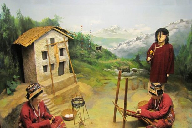Mongpa People diorama, for article on monyul kingdom