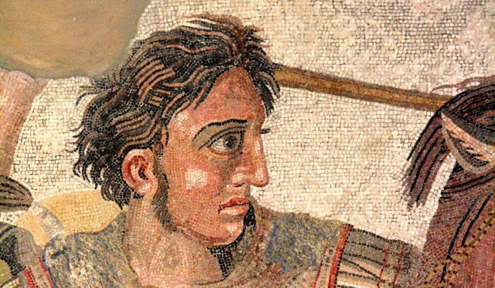 Mosaic of Alexander The Great, for article on Hellenistic Age