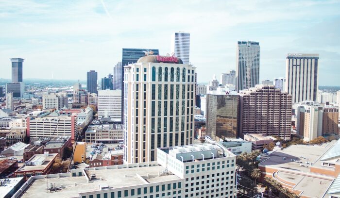 New Orleans skyline|New Orleans e