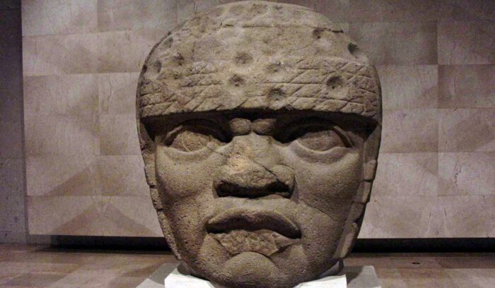 Olmec Head No. 3 from San Lorenzo-Tenochtitlán, for article on olmec civilization