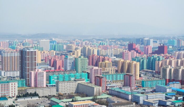 Pyongyang buildings