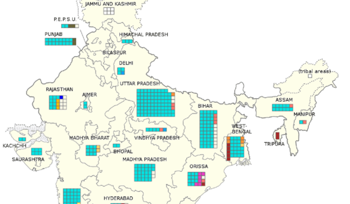 Results of the Indian general election, for article on India general election