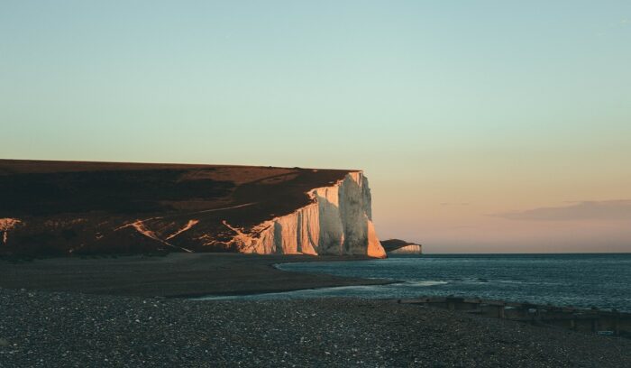 Cliffs of Dover, for article on homo sapiens great britain