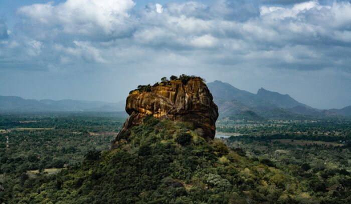 Sigiriya Rock, for article on early human settlement Sri Lanka