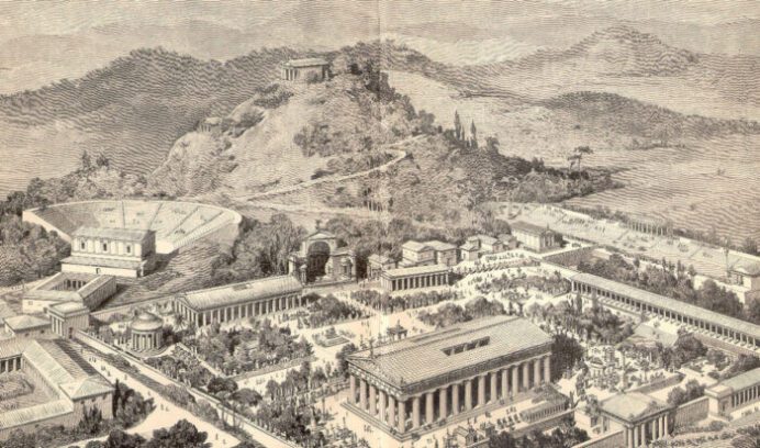 Olympos, for article on ancient Olympics