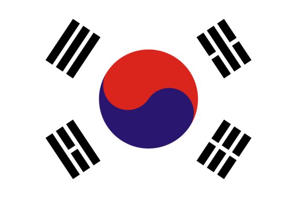 South Korea flag, for article on June Democracy Movement