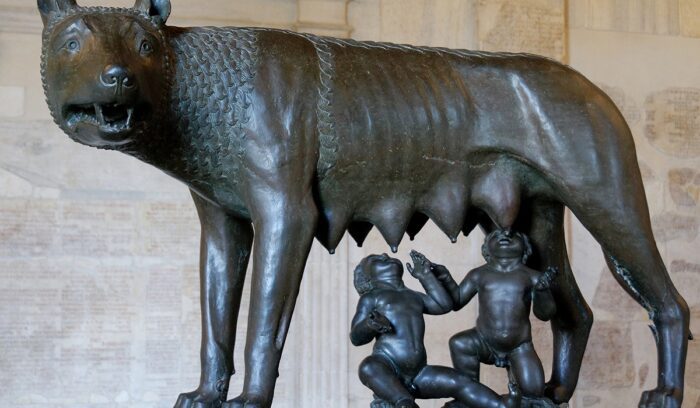 Statue of Romulus, for article on founding of Rome