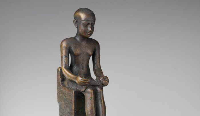 Statuette, for article on cancer diagnosis history