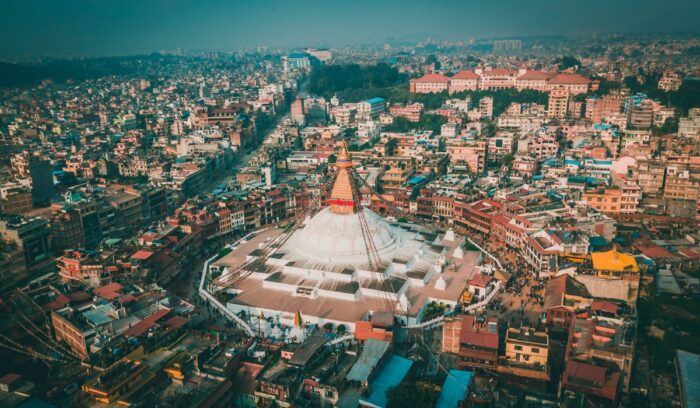 Stupa Bodhnath Kathmandu, for article on Nepal federal republic