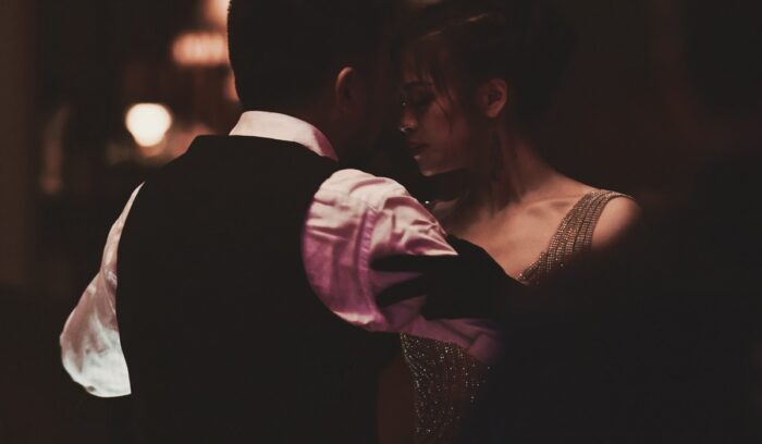 Tango dancers, for article on tango global spread