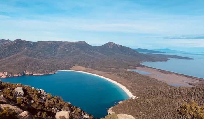 Tasmania shore, for article on aboriginal settlement Tasmania